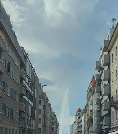 アパート Moderne Et Chaleureux Au Coeur De Geneve - Parfait Pour Courts Sejours *